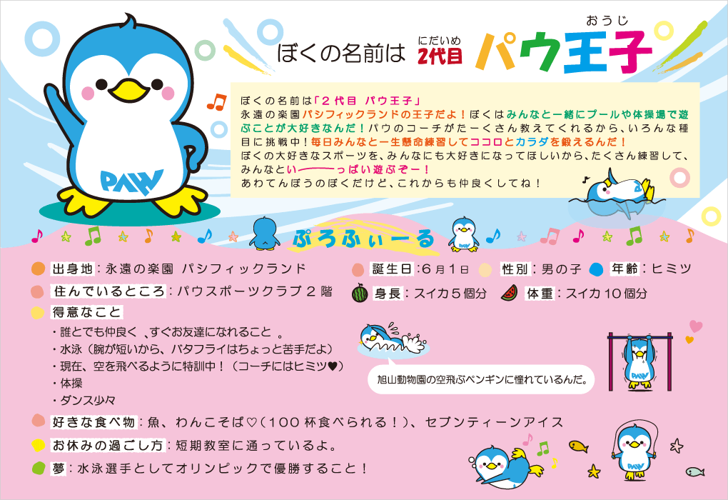 パウ王子のプロフィール